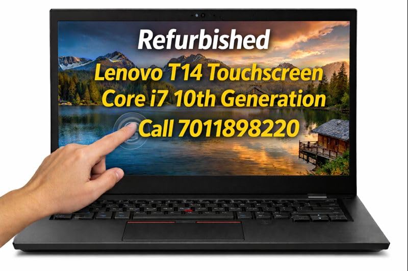 Certified ThinkPad T14 Core i7-10610U 10th Gen | 14″ FHD Touchscreen | 16GB RAM | 1TB SSD | Win Pro | Laptop Computer (32, GB, 1, TB)