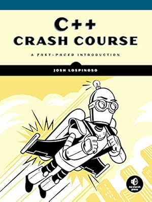 Book cover C++ Crash Course: A Fast-Paced Introduction