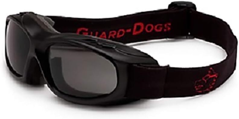 Guard-Dogs Evader I Matte Black Frame Smoke w/FogStopper & Warranty
