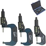 iGaging Digital Micrometer w Data Output 0-3'/0.00005'/0.001mm