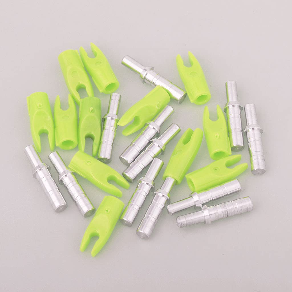 Sharplace 12 Encoches de de de à L' en Plastique pour Arbre de Flèche ID 4.2mm