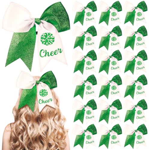 20 Pc Cheer Hair Bows and Ties