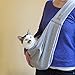 iPrimio Dog Sling / Cat Sling - Reversible Carrier Bag / Papoose. Pet Carrier, Dog Carrier. Dog Purse. Dog Travel Bag - Small Dog Carrier. Soft Pouch and Tote - Grey