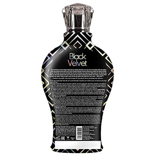Devoted Creations Black Velvet Anti-Orange Mattifying Black Bronzer Tanning Lotion 12.25 Oz #TOP1
