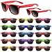 Bouiexye 20 Pack Neon Sunglasses Kids Sunglasses Party Favors for Birthday Party Summer Beach Pool Party Supplies