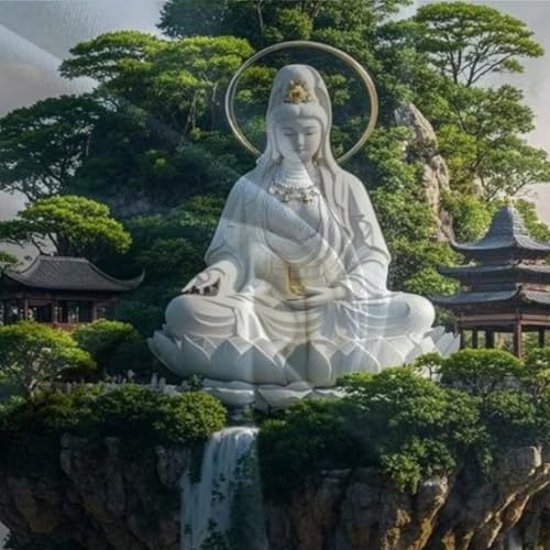 Housse de couette Buddha 220x240cm lit King microfibre