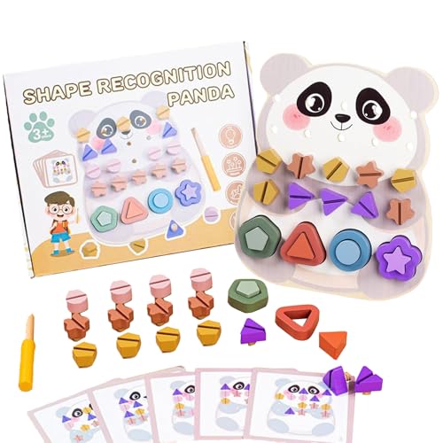 Jeu de développement sensoriel et trieur de formes pour tout-petit au quotidien