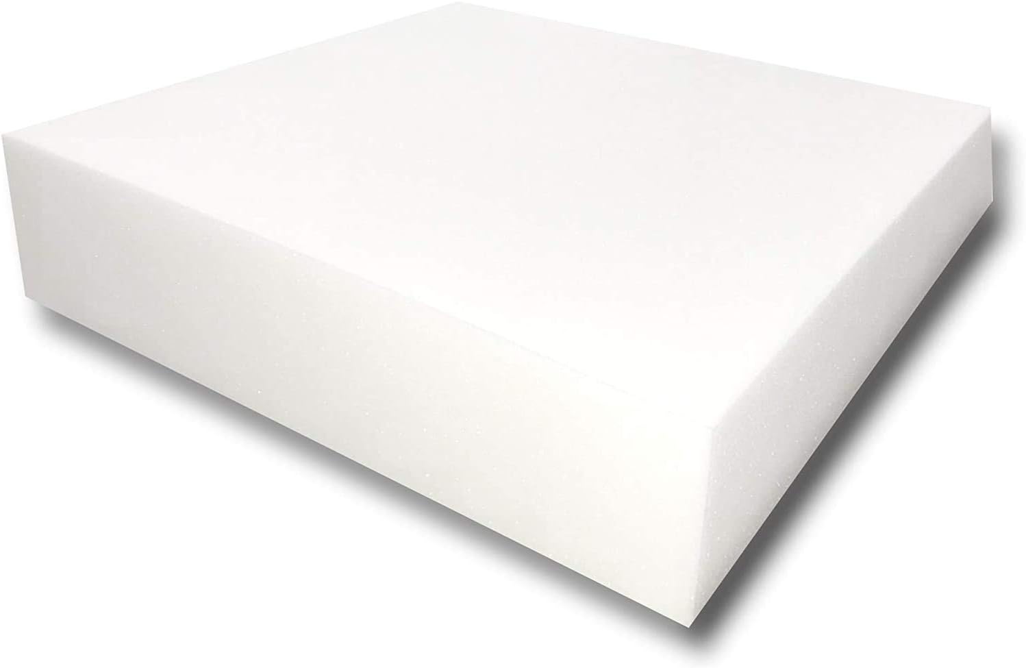 IZO All Supply 2"x22"x20" Upholstery Foam Cushion High Density, Chair Cushion Square