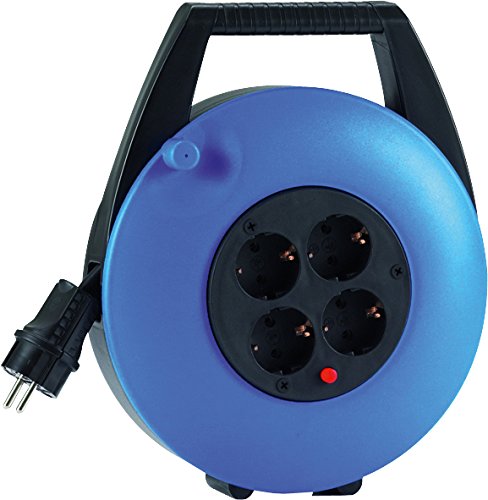 Kabeltrommel Kunstst. Profess. - Drehstrom,25m,250V,IP44,schw.
