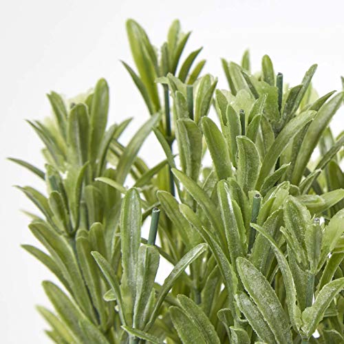 HOMESCAPES Artificial Rosemary in Terracotta Pot Decorative Faux Herbs Potted in Distressed Planter for Indoor Decoration, 16 cm Tall - Cosy Home Interiors HOMESCAPES Artificial Rosemary in Terracotta Pot Decorative Faux Herbs Potted in Distressed Planter for Indoor Decoration, 16 cm Tall - Image 5