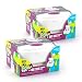 Kandoo Flushable Wipes - 100 Count Tub (Pack of 2)