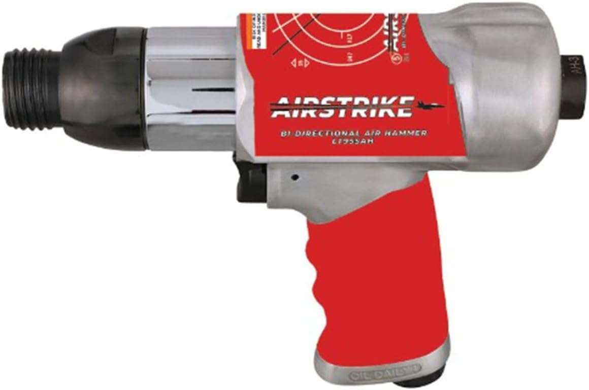 AirStrike® Bi-Directional Pneumatic Air Hammer – 3000 BPM Precision Tool with .401 Shank Size