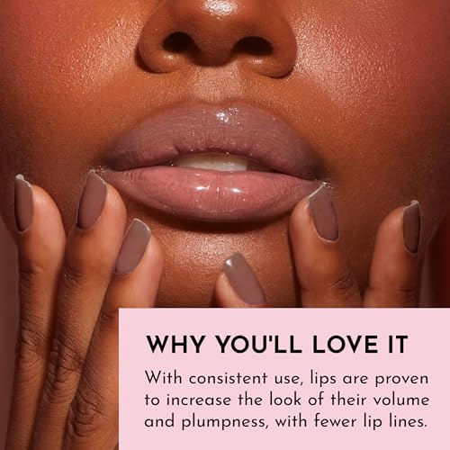 Lawless Women's Forget The Filler Lip Plumper Line Gloss, Nudie, Pink, 0.11 Fl Oz (Pack of 1) — view 4
