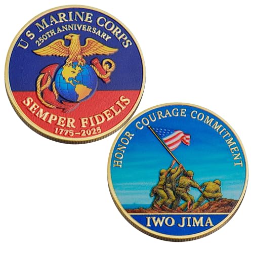 USA Navy 250th Anniversary Challenge Coin 1775-2025 – 1.57