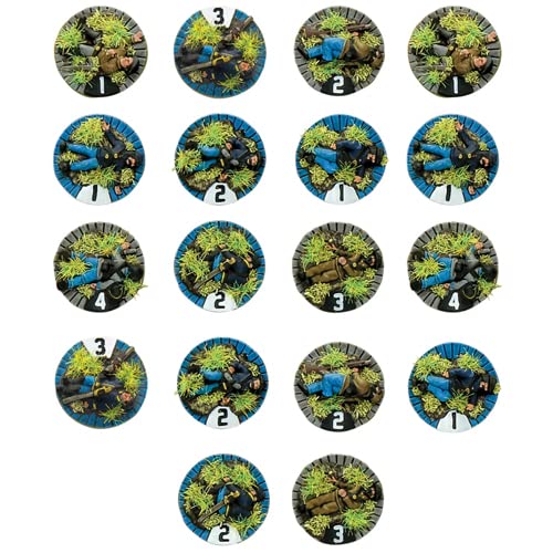 Warlord Games Black Powder Epic Battle American Civil War Casualty Markers Military Table Top Wargaming Plastic Model Kit 312414008