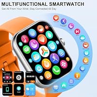 Jugeman Smartwatch Herren Damen, 1,96" HD Touch Fitnessuhr Damen mit Telefonfunktion, Smart Watch Fitness Tracker mit Pulsmesser Schlafmonitor Schrittzähler, 113+ Sportmodi IP68 Wasserdicht Sport Uhr – Ansicht 7