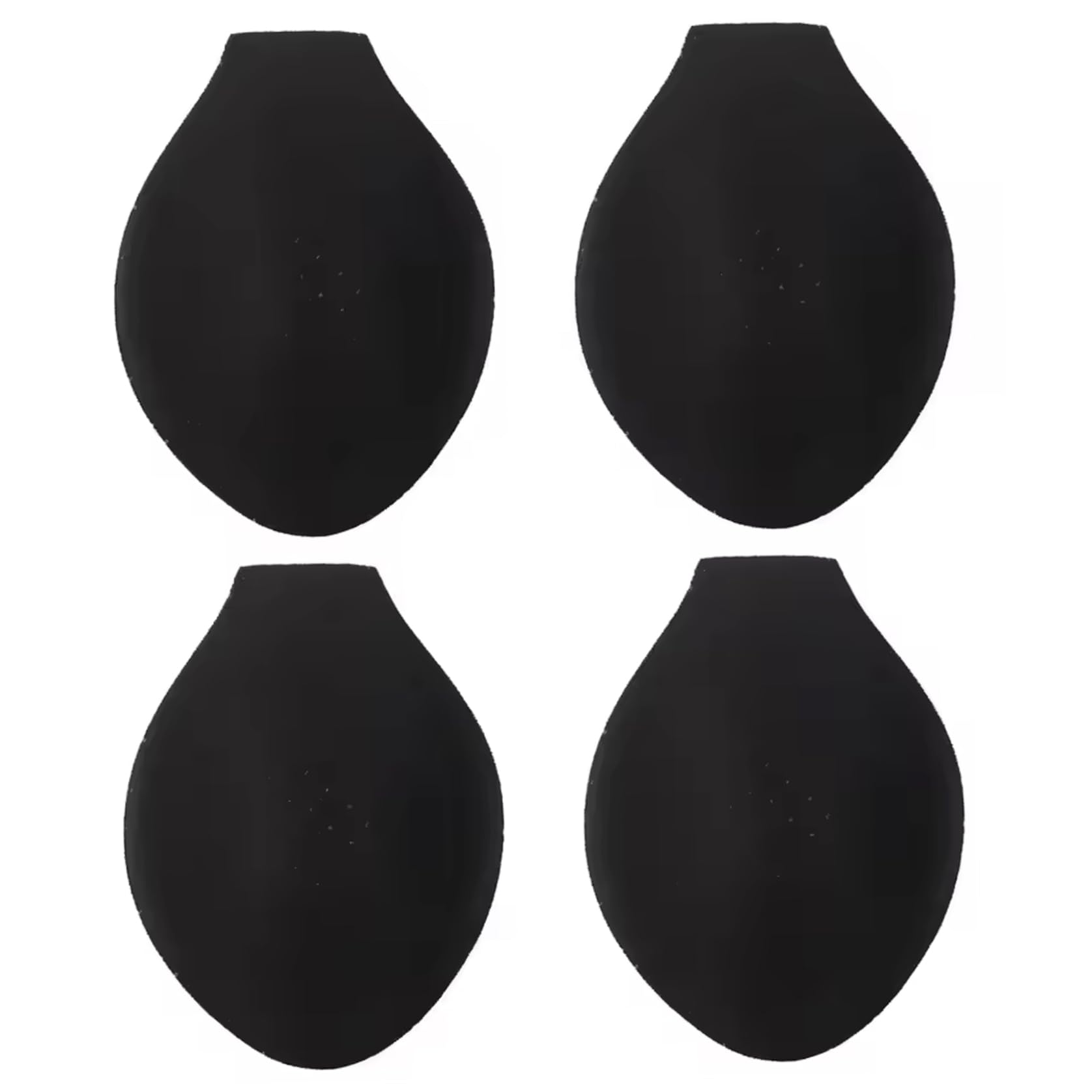 Lawnrden Unisex Black Bulge Cup, 4Pcs Bulge Enhancer Men, Sponge Pad Enhancer, Perfect For Swimming Boxers, Briefs, Thongs, Shorts,