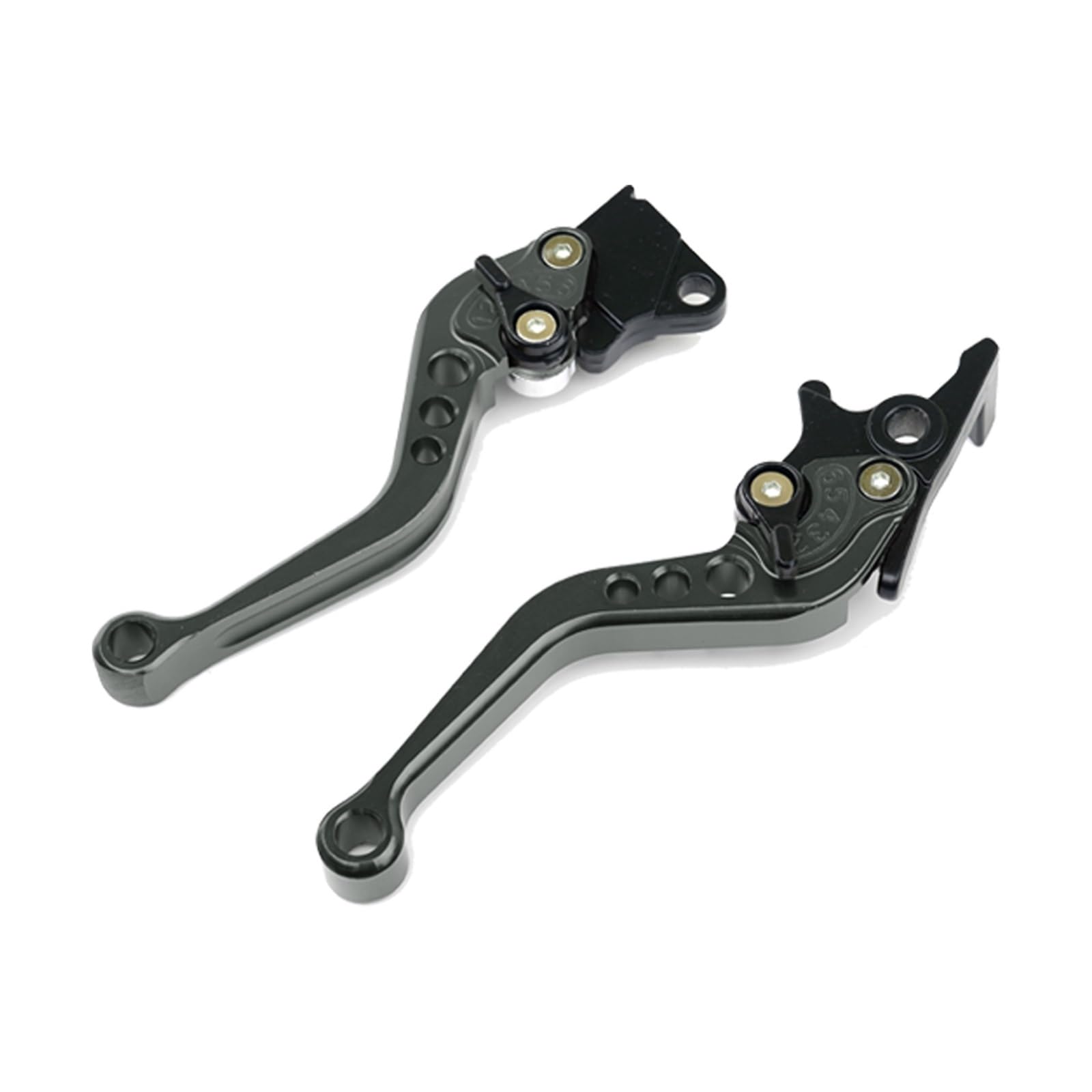 LinQianBhD Motorcycle Brake Clutch for Suzuki CNC Motorcycle Clutch Brake Handle Drum Lever Motorcross Accessories Modification Alloy CNC Universal