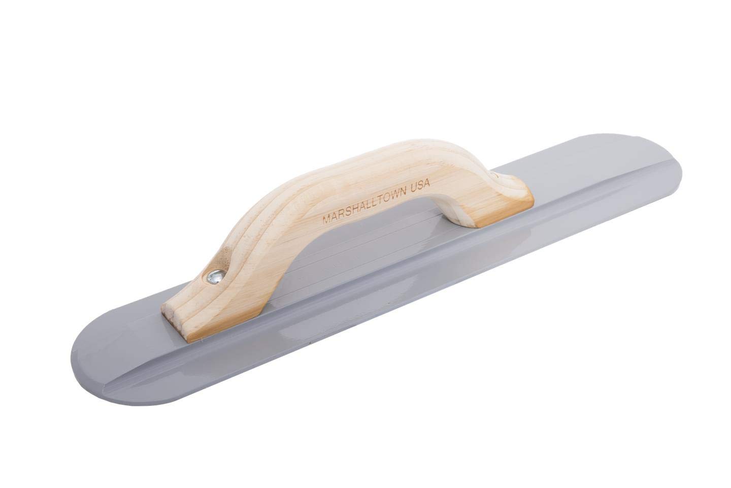 Marshalltown le premier Ligne 154 50,8 cm par 3–1/20,3 cm Extrémité ronde à la main Taloche en magnésium avec poignée en bois