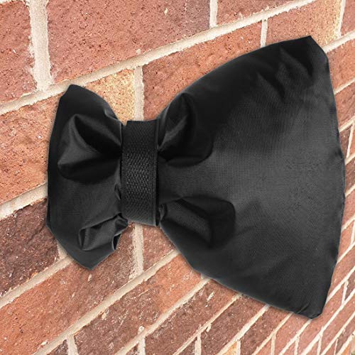 AUGOLA Outside Tap Cover for Winter, 2Pcs Tap Cosy Cover Thickened Outdoor Tap Cover Jacket Insulated Protector From Freezing Waterproof - Black