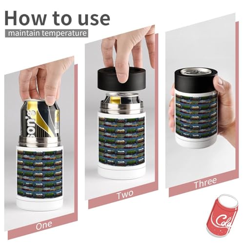 Refroidisseur de boissons multifonction isotherme avec grip silicone antidérapant - 6