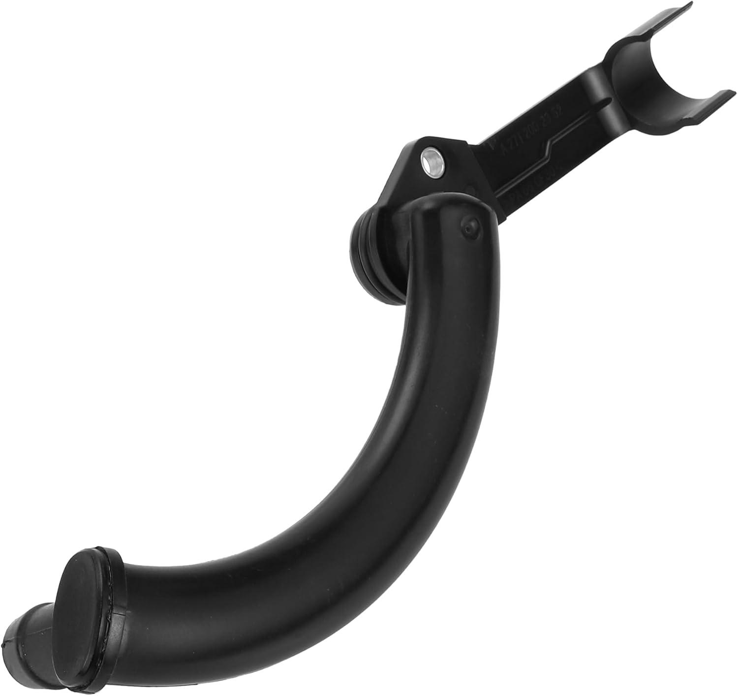 Radiator Coolant Hose for Mercedes-Benz C250 SLK250 2012-2015 Good Sealing No.2712002352 Engine Front Water Pump Cooling Pipe Tube Black 1 Pcs