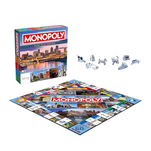 Monopoly Edición Saint Paul, MN para 2-6 jugadores miniatura 1