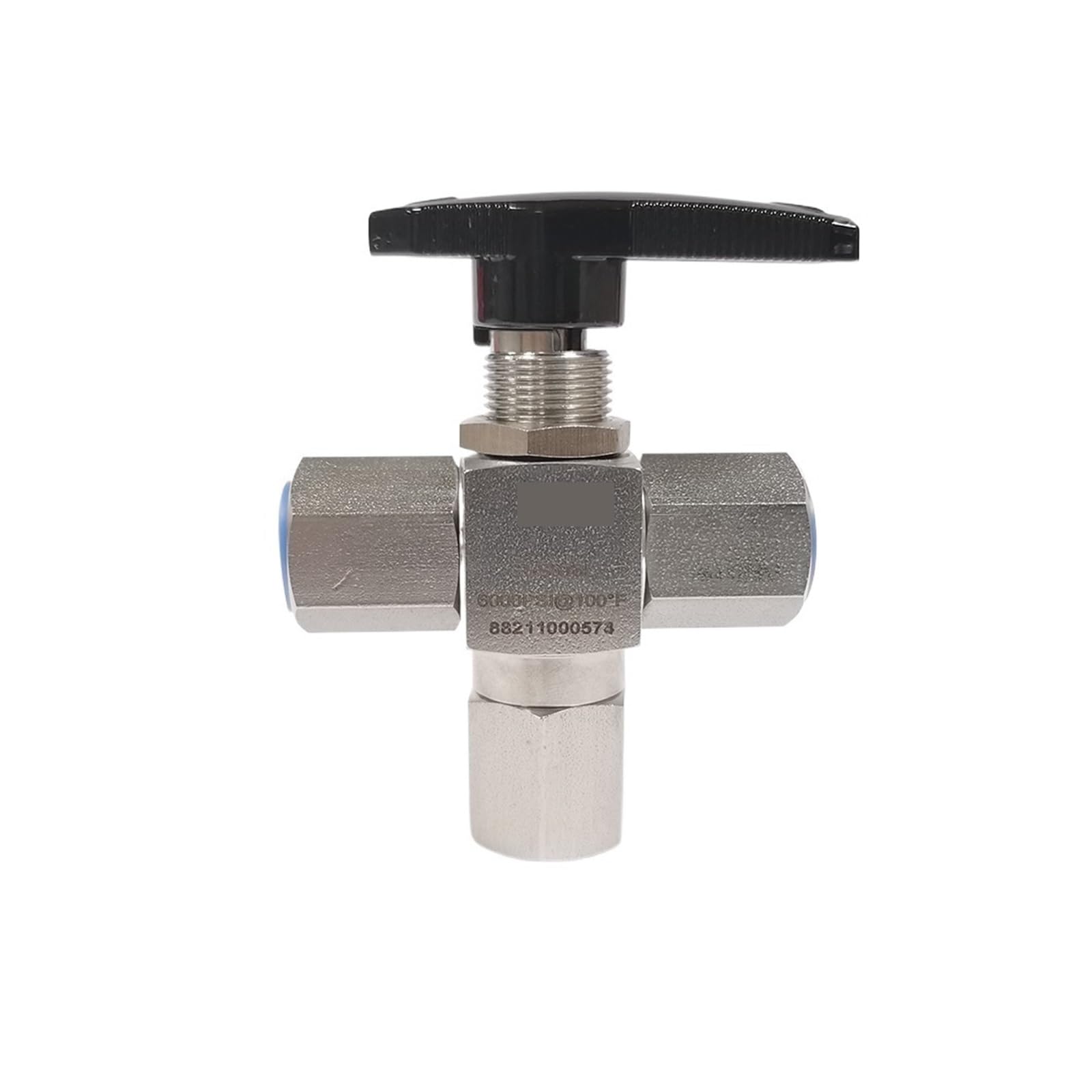 Ball valve, Zawór Kulowy 3-drogowy Ze Stali Nierdzewnej 316 1/4 3/8 1/2NPT Żeński Do Gazu 3000PSI,for Gas, Oil, Liquid, Water(3/8")