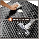 BesWin Office Chair Mat for Hard Floors, 76x122cm Heavy Duty Computer Desk Chair Mats for Hardwood Floor, Anti-Slip Under Chair Floor Protector Mat for Home Office, Gaming - Black - Image 5