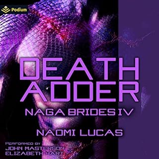 Death Adder Audiolibro Por Naomi Lucas arte de portada
