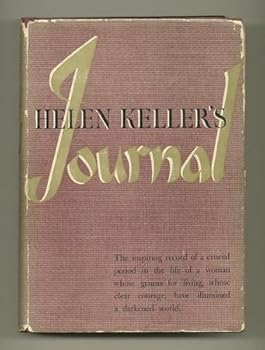 Hardcover Helen Keller's Journal 1936-1937 Book
