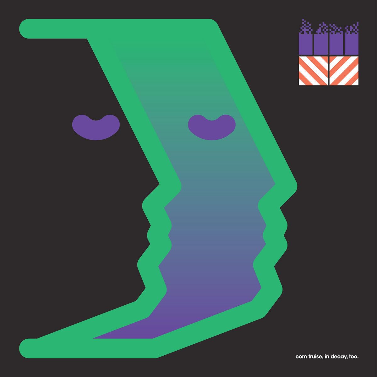 COM TRUISE - In Decay Too - DOUBLE PURPLE SPUN VINYL 2XLP