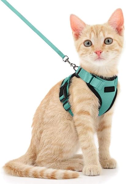 Voarge Arnés Gato Ajustable con Correa de 150cm