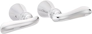 Delta Faucet RP70635 Linden Roman Tub Two Lever Handle Kit, Chrome