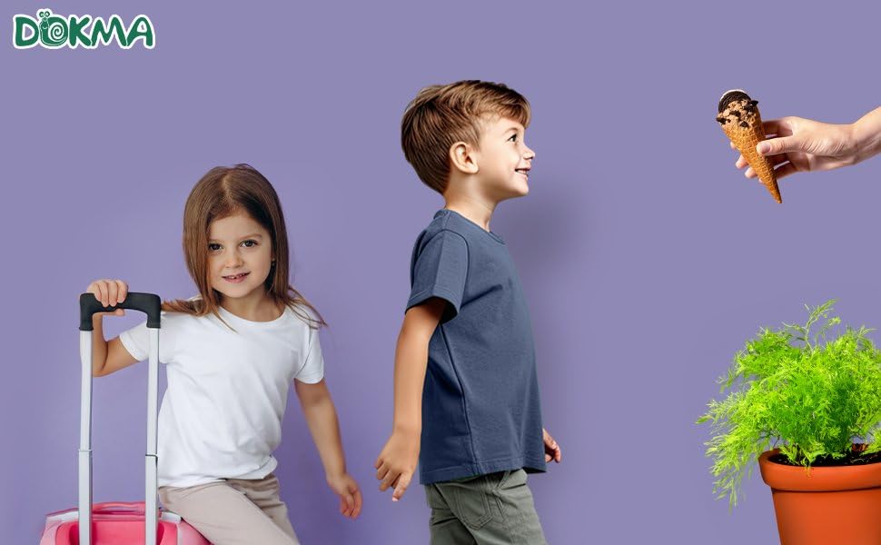 DOKMA Boys' Short Sleeve T-Shirts – Jersey Crew Neck 5-Pack Tagless Tees, 1-5years, 100% Cotton, Multipack, Blue4