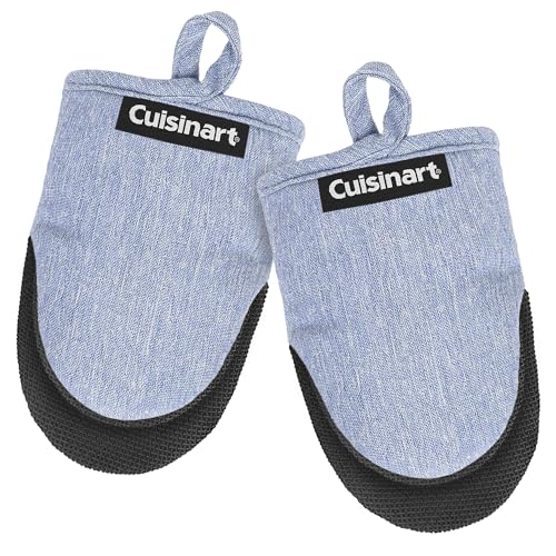 Image of Cuisinart Mini Oven Mitts, 2-Pack, Neoprene Grip, Heat Resistant 350F