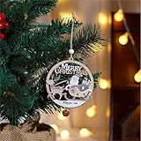 Décorations de sapin de Noël polyvalentes : profitez d'un délicieux mélange de boules et de décorations façonnées pour votre sapin de Noël. Il y a plus Nos produits ne sont pas seulement pour Noël. Ils peuvent également être utilisés pour les fêtes d'Halloween Essayez-le pour vos décorations de sapin d'Halloween et boules d'Halloween pour ajouter une touche effrayante à votre intérieur