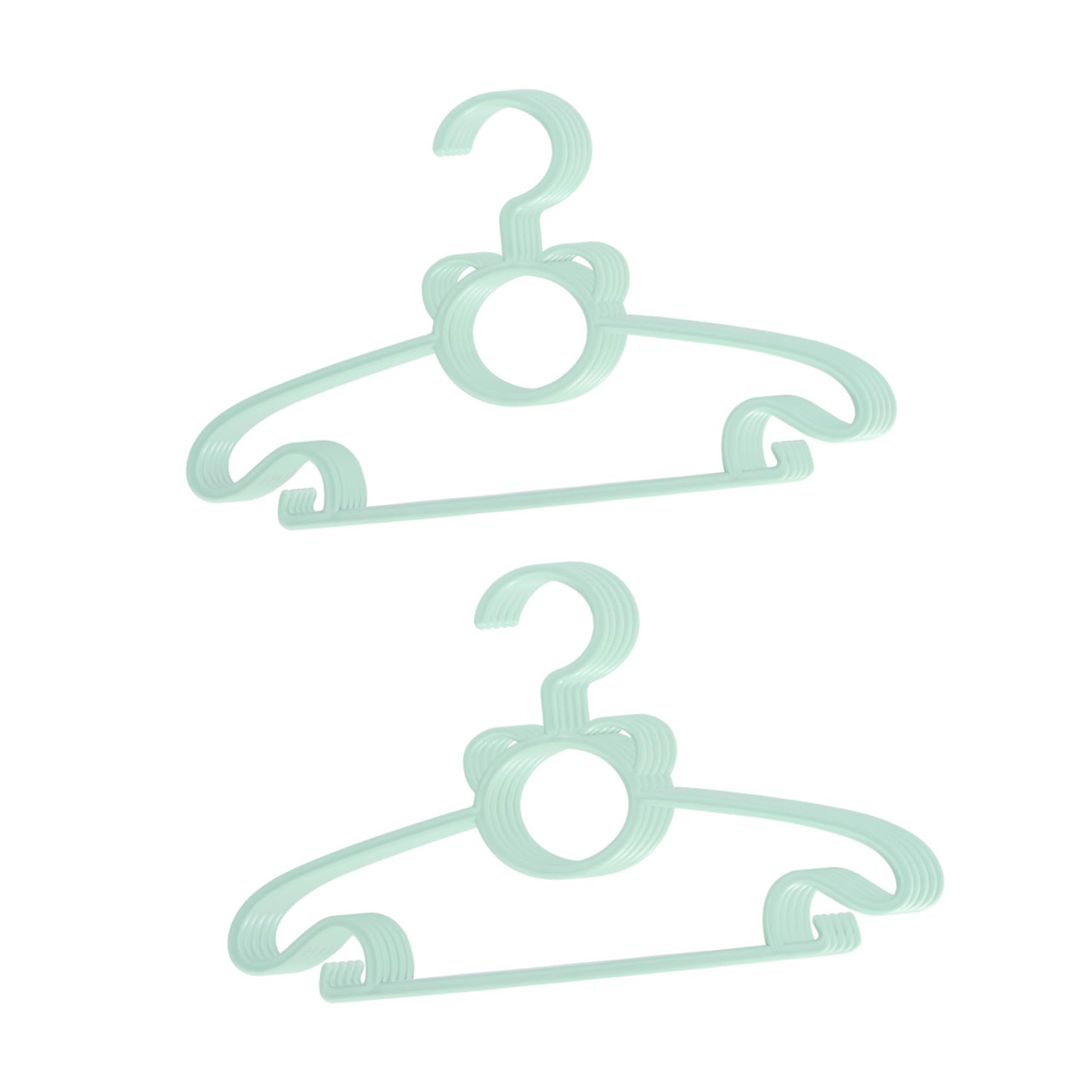 LABRIMP 10piezas Perchas Ropa Infantil Práctica Percha Tendedero Bonita Gancho Sujeción