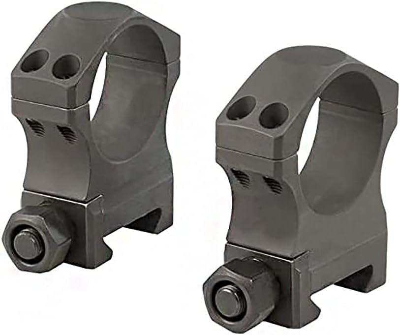 NightForce X-Treme Duty Steel 30mm 4 Screw Scope Ring Set - Low/Medium/High