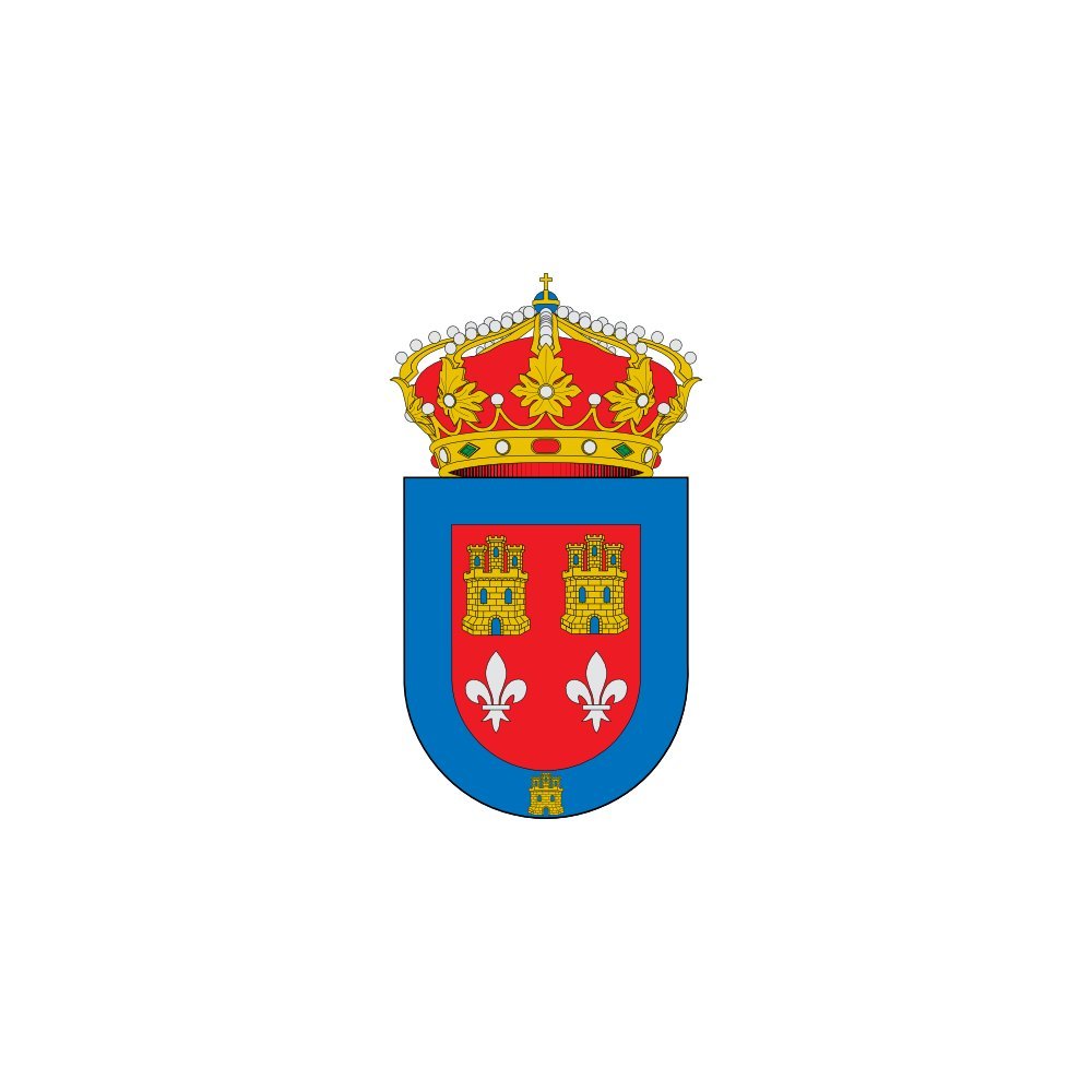 Drapeau Alba de Cerrato Palencia Espagne grand format pour mât extérieur