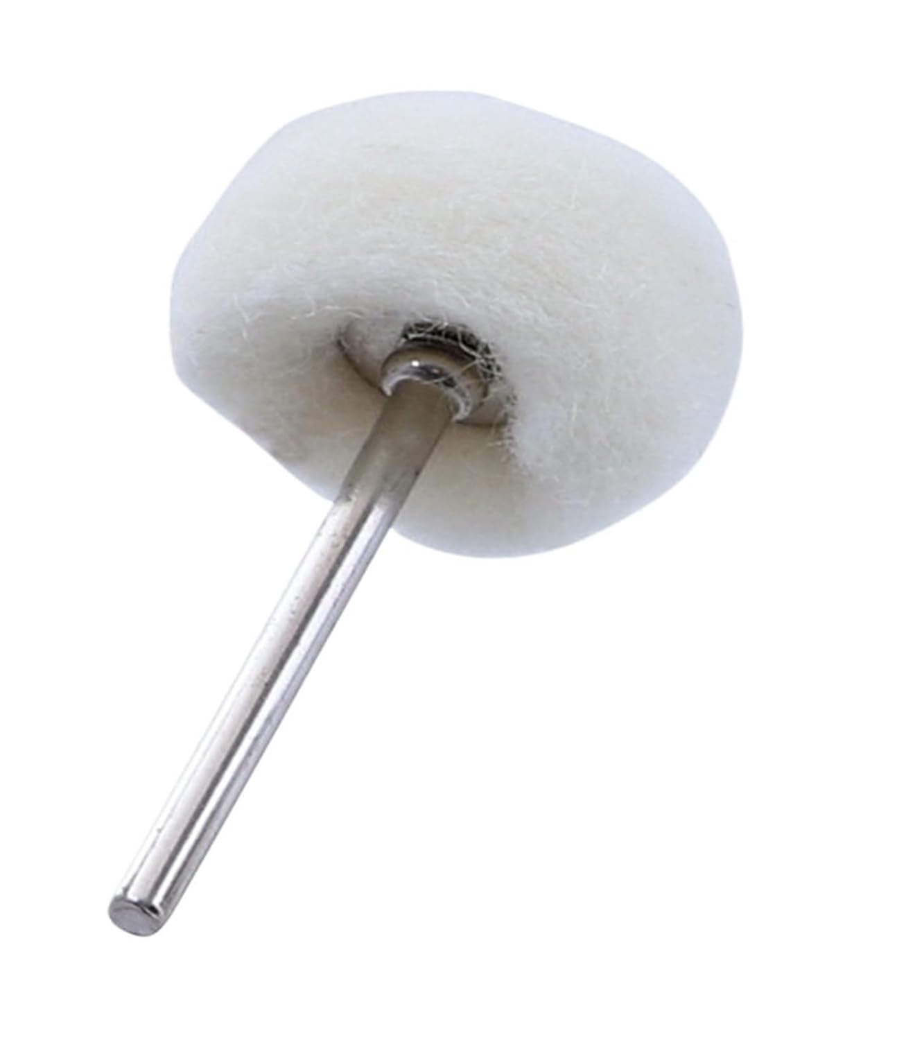 1-10PCS Felt Grinding Sanding Head Abrasive Buffing Wheel 3mm Shank Cotton Thread Polishing Mini Brush(10Pcs)