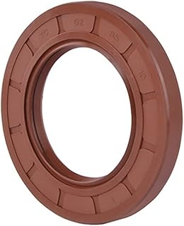 Seal Washer 1pcs Rubber Oil Seal, FKM/FPM/FR Fluorine Rubber Skeleton Oil Seal ID 25mm, Oil Resistant Reducer Hydraulic Parts Seal Ring Gasket Lip (Size : 25X35X8)