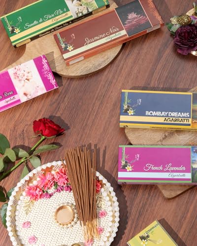 Image of Eternia Refreshing Vibes Set Burning Incense Sticks | Long-Lasting Luxury Aromatic Agarbatti with Soothing Fragrances | for Men & Women | Pack of 3