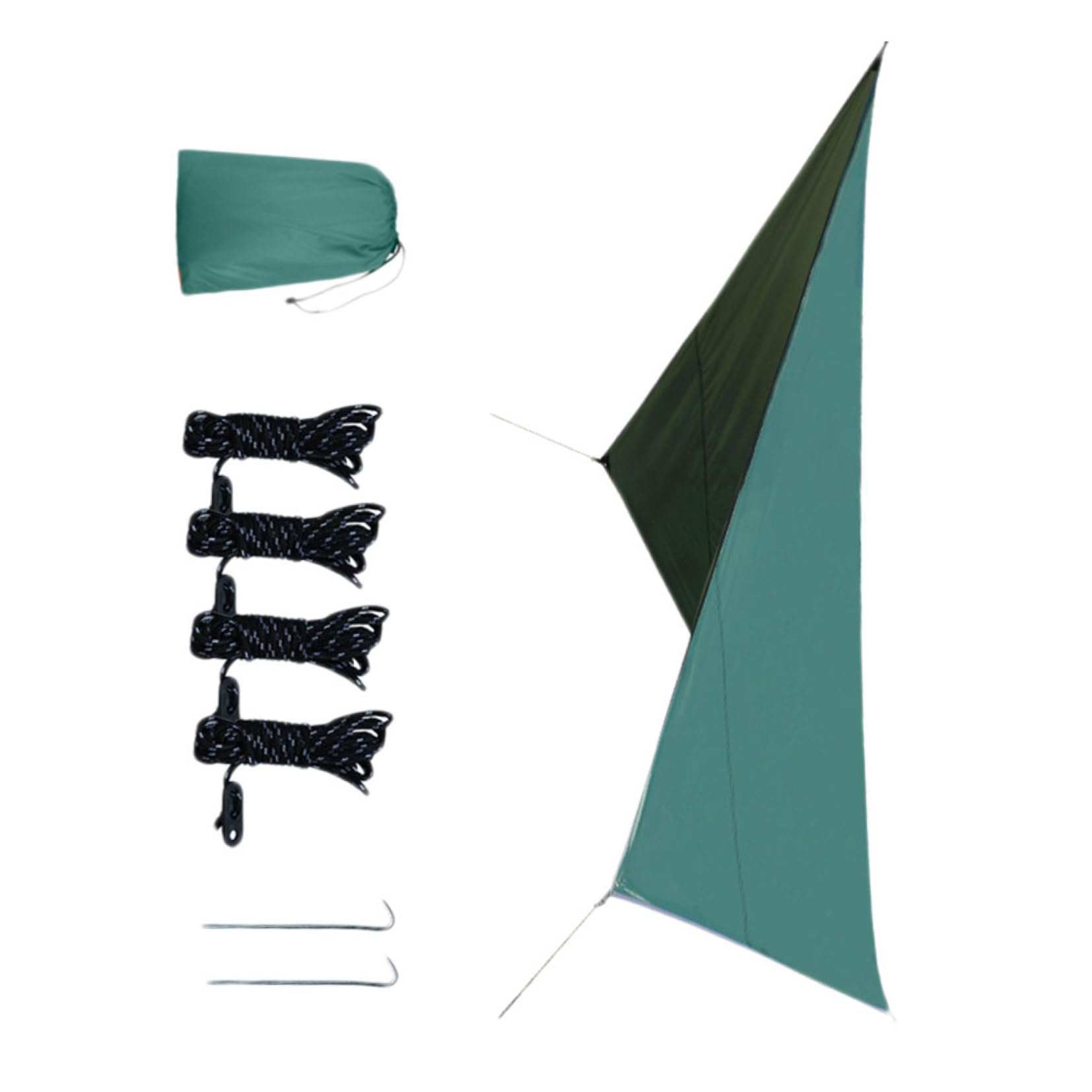 Voile ombrage épaisse imperméable abri solaire pour hamac