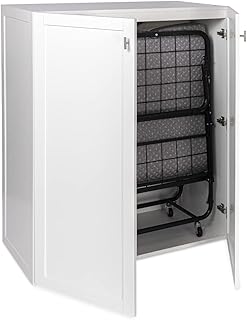 Milliard Diplomat Folding Bed Storage Closet Cabinet, 49x42.5 in. (Bed Not Included)