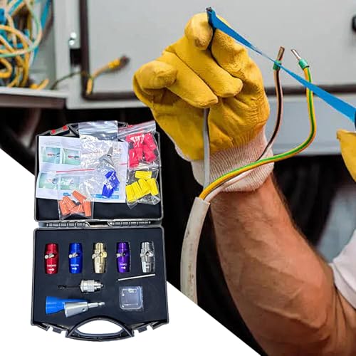 Pince à dénuder pour perceuse AWG 14-8 avec kit de connecteurs à torsion - 4