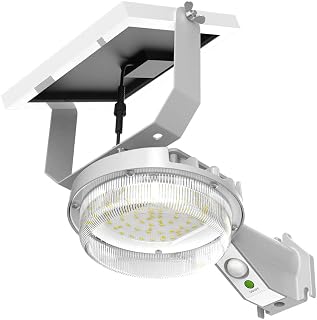 HALO Solar Powered High Brightness 5000 Lumens Motion Activated Outdoor LED Security Area Light