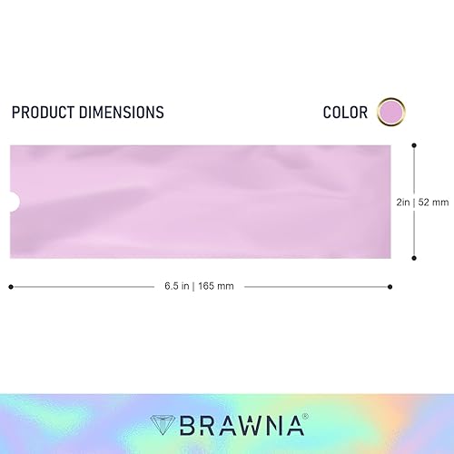 Miniatura 2 de BRAWNA 200 fundas de bolígrafo PMU rosadas - Funda inalámbrica para máquina PMU - Suministros PMU