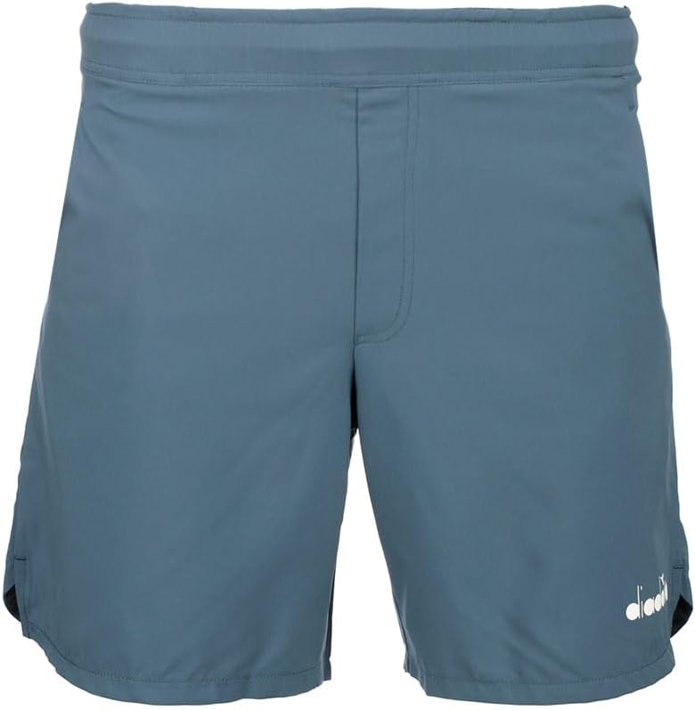 Diadora Mens Icon 7 Inch Athletic Shorts Casual Bottoms Casual Adjustable Closure - Blue