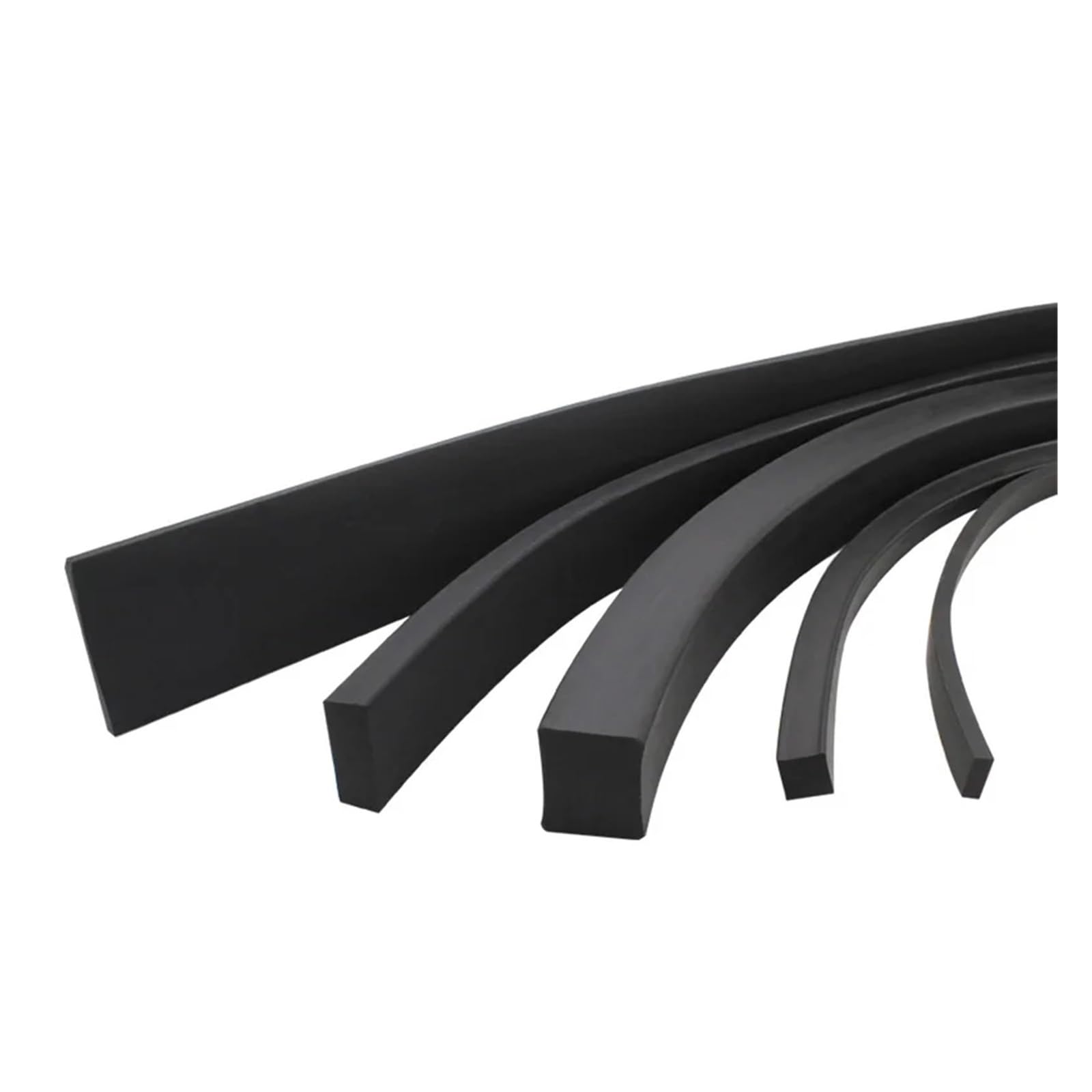 FASOLI Strisce di Tenuta in Gomma Quadrato Solido Nero 1m Barre di Tenuta NBR Striscia di Corda for Resistenza all'olio 6 * 6 8 * 8 10 * 10 10 * 20 12 * 12 14 * 14 30 * 30 1pc (Size : 10mmx10mm)